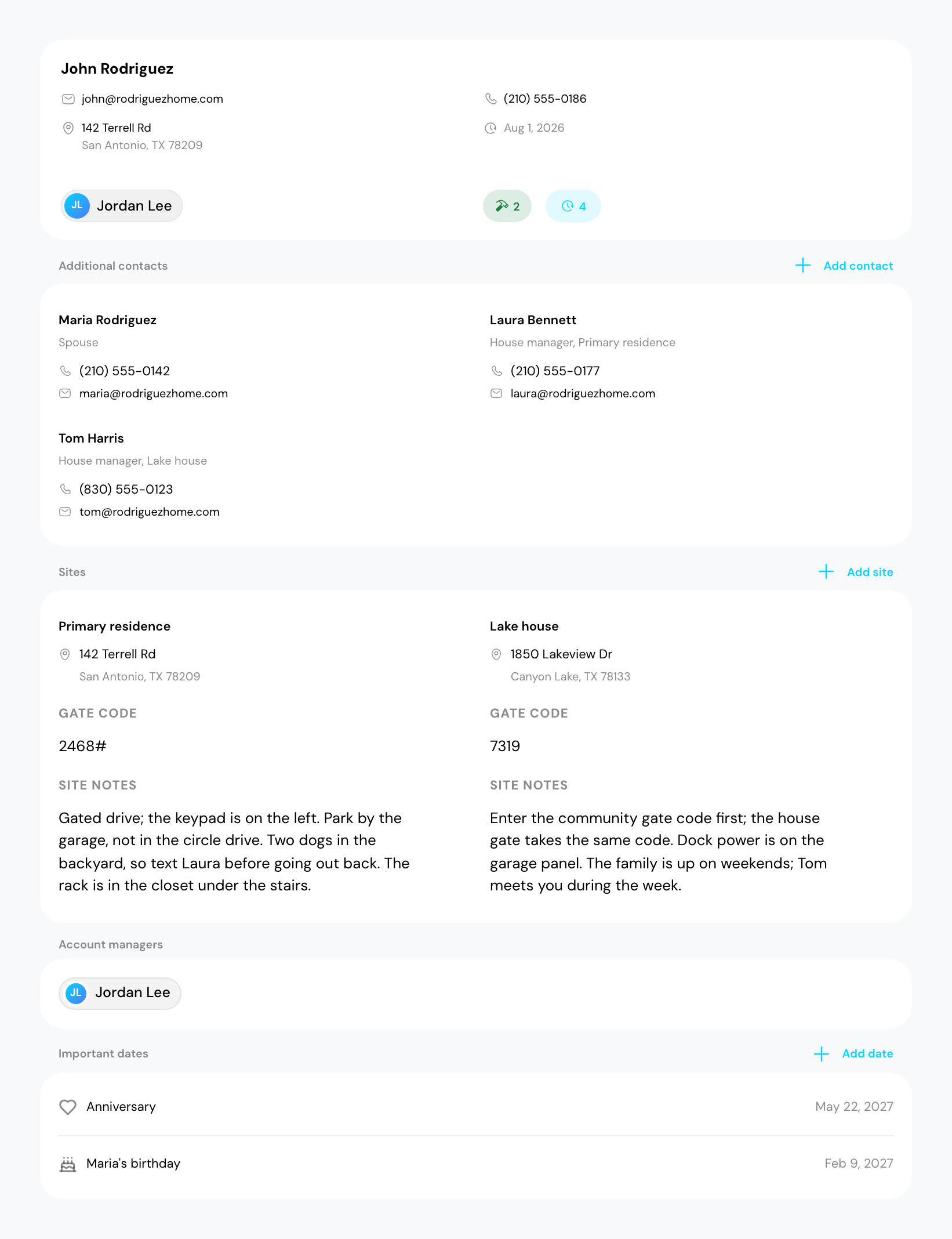 A customer in Integrate