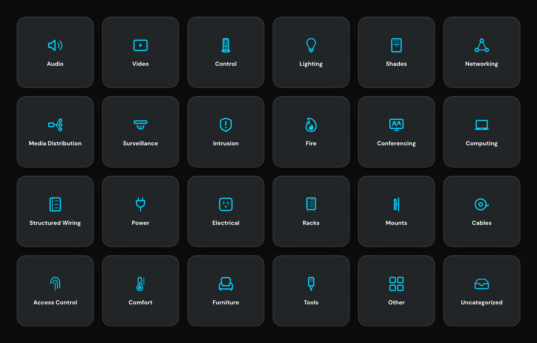 The Integrate catalog