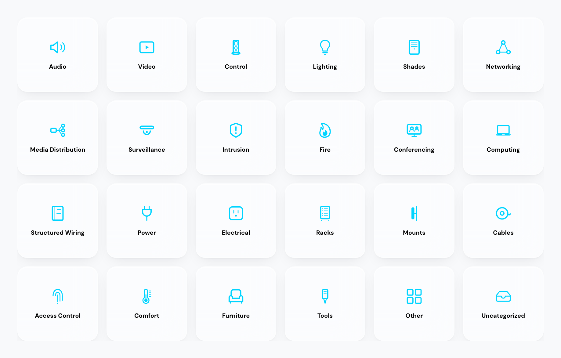 The Integrate catalog